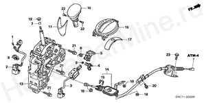 B-35 SELECT LEVER(LH)