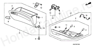 B-37-15 INSTRUMENT PANEL GARNISH( PASSENGER SIDE)(LH)