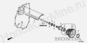 ATM-6-20 ХОЛОСТОЙ ВАЛ (2.0L) (2.4L)