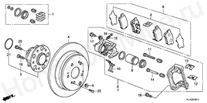 B-19-11 REAR BRAKE(2)