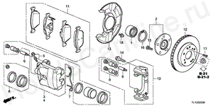 B-22 FRONT BRAKE(1)