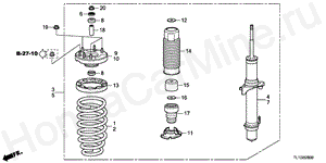 B-28 FRONT SHOCK ABSORBER