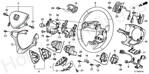 B-31-10 STEERING WHEEL(SRS)