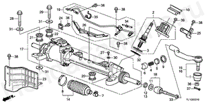 B-33-10 P.S. GEAR BOX(EPS)(LH)