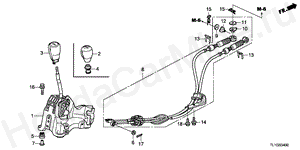 B-34 SHIFT LEVER