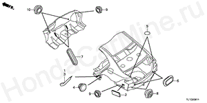 B-36-11 GROMMET(REAR)