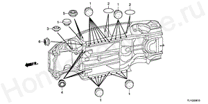 B-36-12 GROMMET(LOWER)