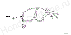 B-36-13 GROMMET(SIDE)