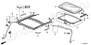 B-38-10 SLIDING ROOF