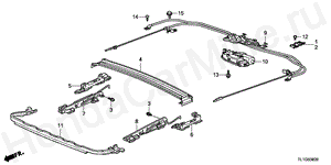 B-38-20 ROOF SLIDE COMPONENTS