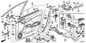 B-39-10 FRONT DOOR LINING(LH)