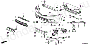 B-46 FRONT BUMPER