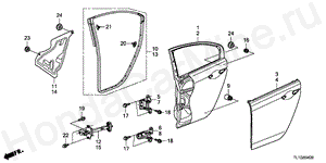 B-54-20 REAR DOOR PANELS