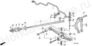 B-29 FRONT STABILIZER/FRONT LOWER ARM