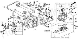  THROTTLE BODY (2)