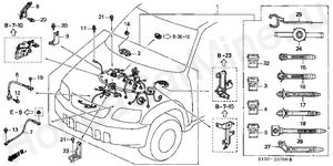  ENGINE WIRE HARNESS