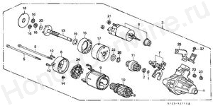  STARTER MOTOR (DENSO)