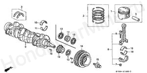  CRANKSHAFT - PISTON