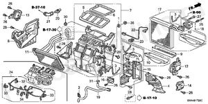 Honda cr v схема запчастей