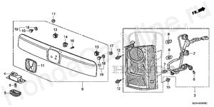  TAILLIGHT - LICENSE LIGHT