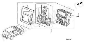  A/C AIR CONDITIONER CONTROL (RR.)