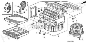  HEATER BLOWER