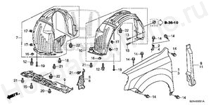  FRONT FENDERS ('12-)