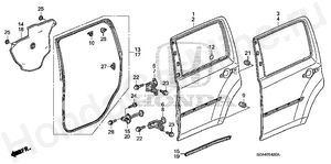  REAR DOOR PANELS