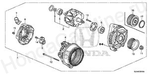  ALTERNATOR (DENSO)