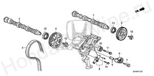  CAMSHAFT - TIMING BELT