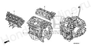  ENGINE ASSY. - TRANSMISSION ASSY.