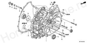 CVT FLYWHEEL CASE CVT FLYWHEEL CASE