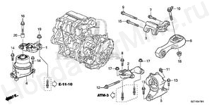 ENGINE MOUNTS (CVT) ENGINE MOUNTS (CVT)