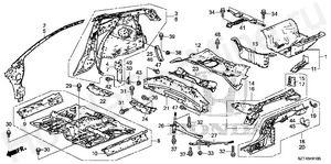 FLOOR - INNER PANEL FLOOR - INNER PANEL