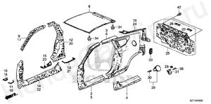 OUTER PANEL - REAR PANEL OUTER PANEL - REAR PANEL