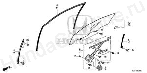 DOOR GLASS - REGULATOR DOOR GLASS - REGULATOR