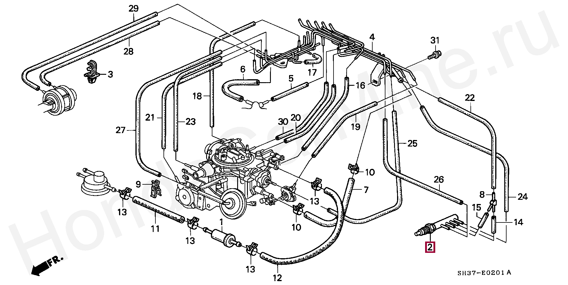 Вакуумная система d15b