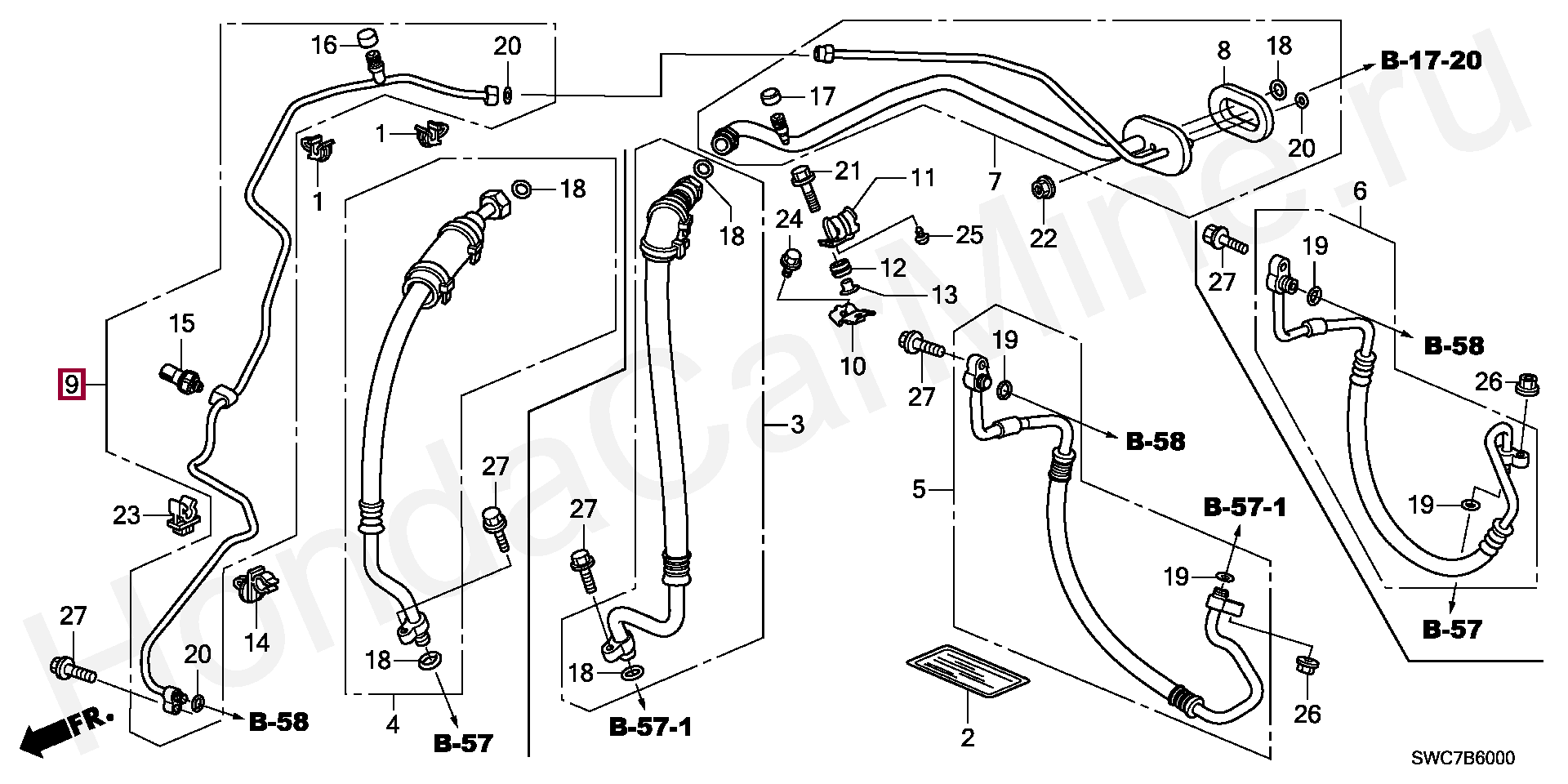 Honda 80341 sww g01