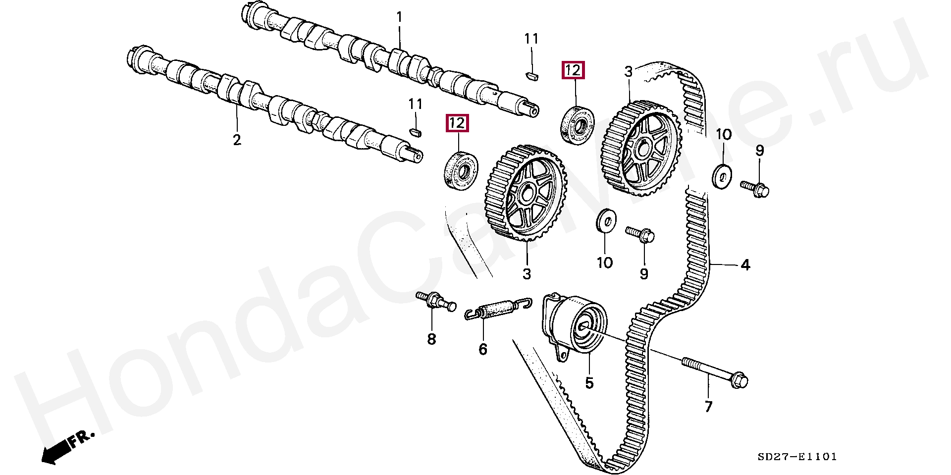 Запчасти honda красноярск