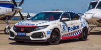Honda Civic Type R стал полицейской машиной