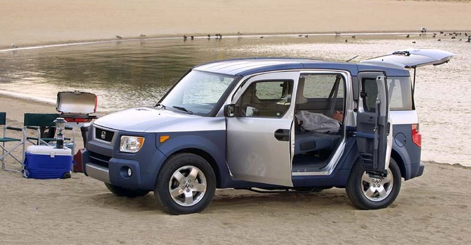 Honda Element - для активного молодёжного отдыха