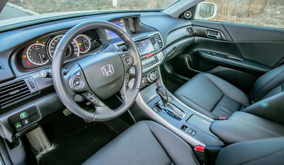 Салон Honda Accord Интерьер Honda Accord