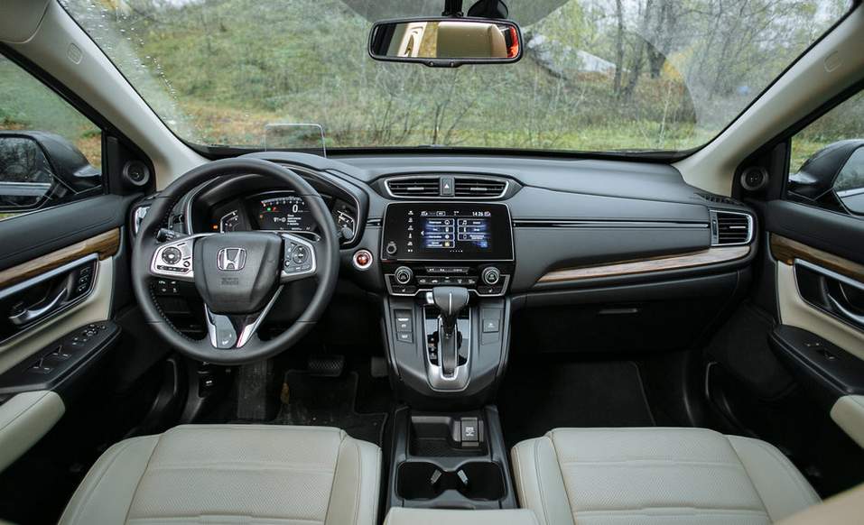 Интерьер honda cr v