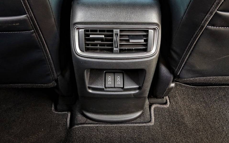 Задний ряд Honda CR-V Блок климата на втором ряду Honda CR-V