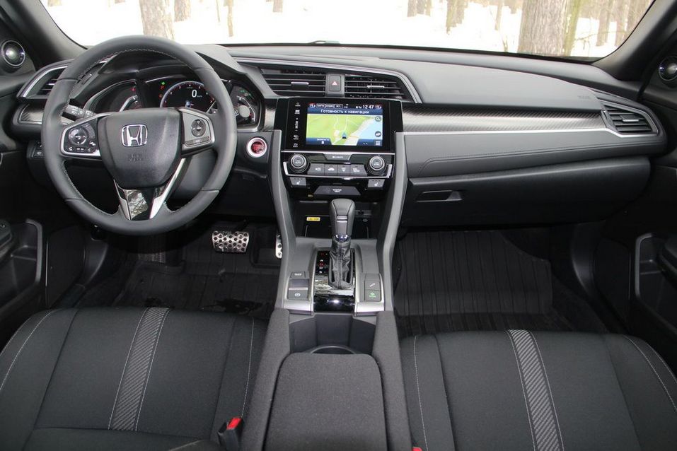 Интерьер honda civic 5d