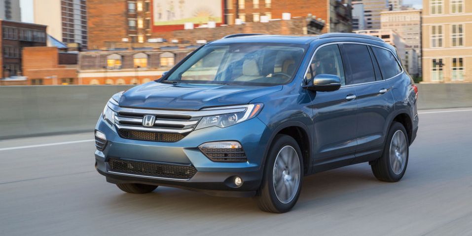 Кроссовер Honda Pilot 2016 Honda Pilot готов к российской премьере