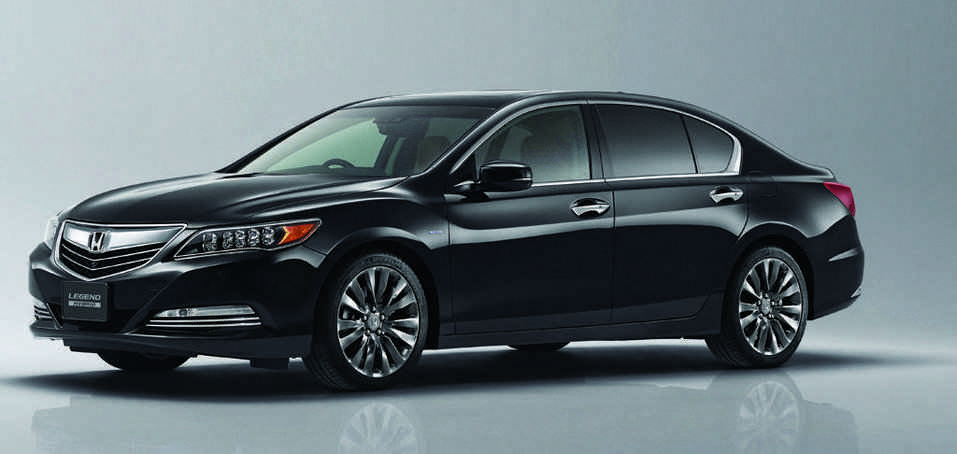Седан Honda Legend 2015 Пятое поколение Honda Legend сделали на базе Acura RLX Sport Hybrid