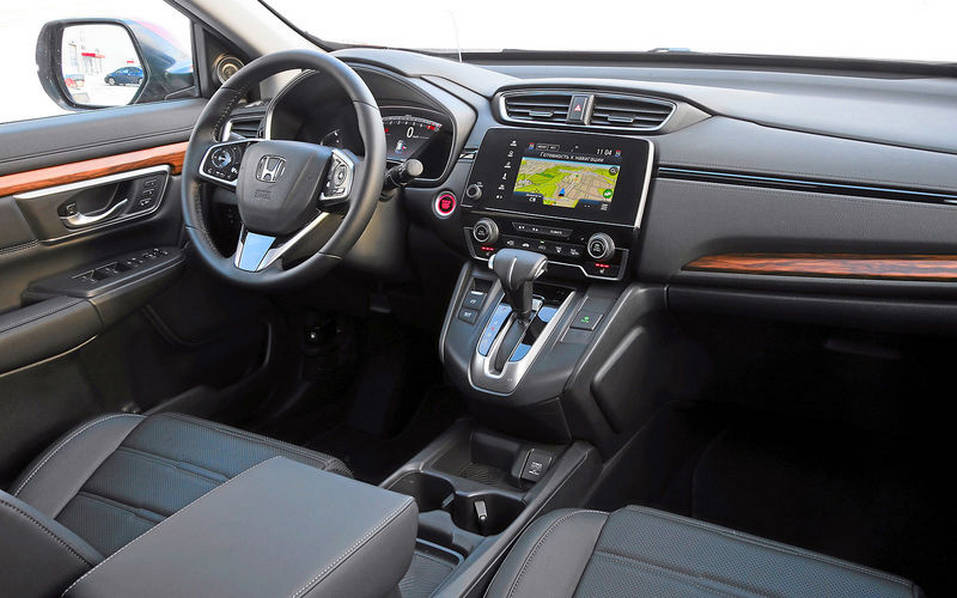Салон Honda CR-V 2017 Интерьер Honda CR-V 2017